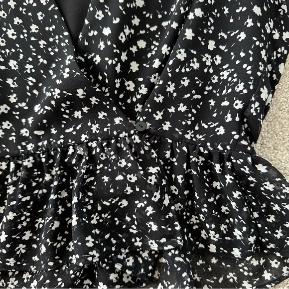 All Saints Floral Blouse US4 - Picture 4 of 6